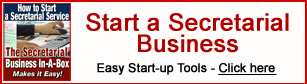 Start a Secretarial Business!