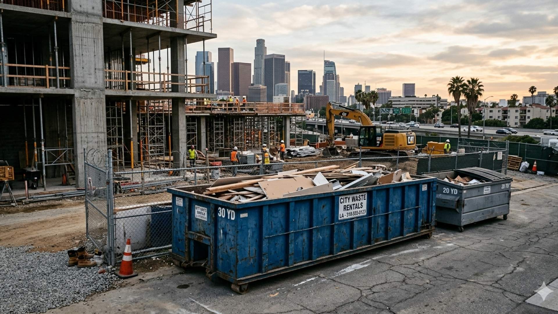 A Complete Breakdown of Los Angeles Roll-Off Dumpster Rental Commercial Construction Dumpster Sizes and Availability